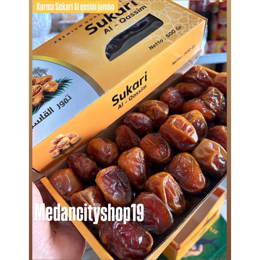 KURMA SUKARI PREMIUM 1 KG/ EXPD 2027 KURMA SUKARI AL QASIM (STOK BARU)