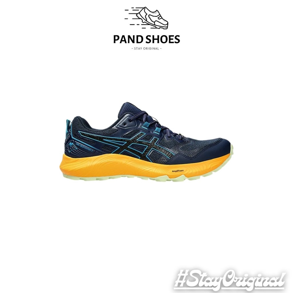 ASICS GEL SONOMA 7 NIGHT SKY / BLACK [1011B595.404] - SEPATU LARI TRAIL RUN TRACKING ORIGINAL RESMI 