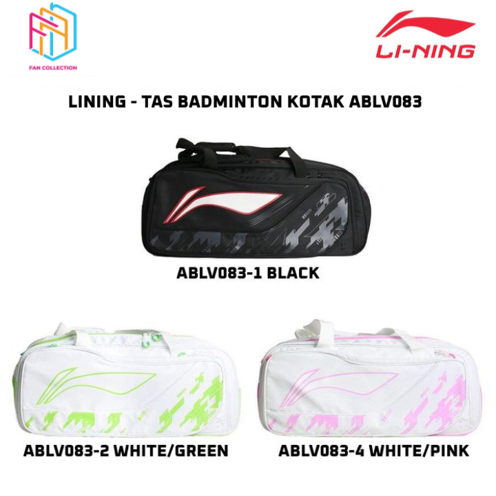 Tas Badminton Bulu Tangkis Kotak LINING ABLV083