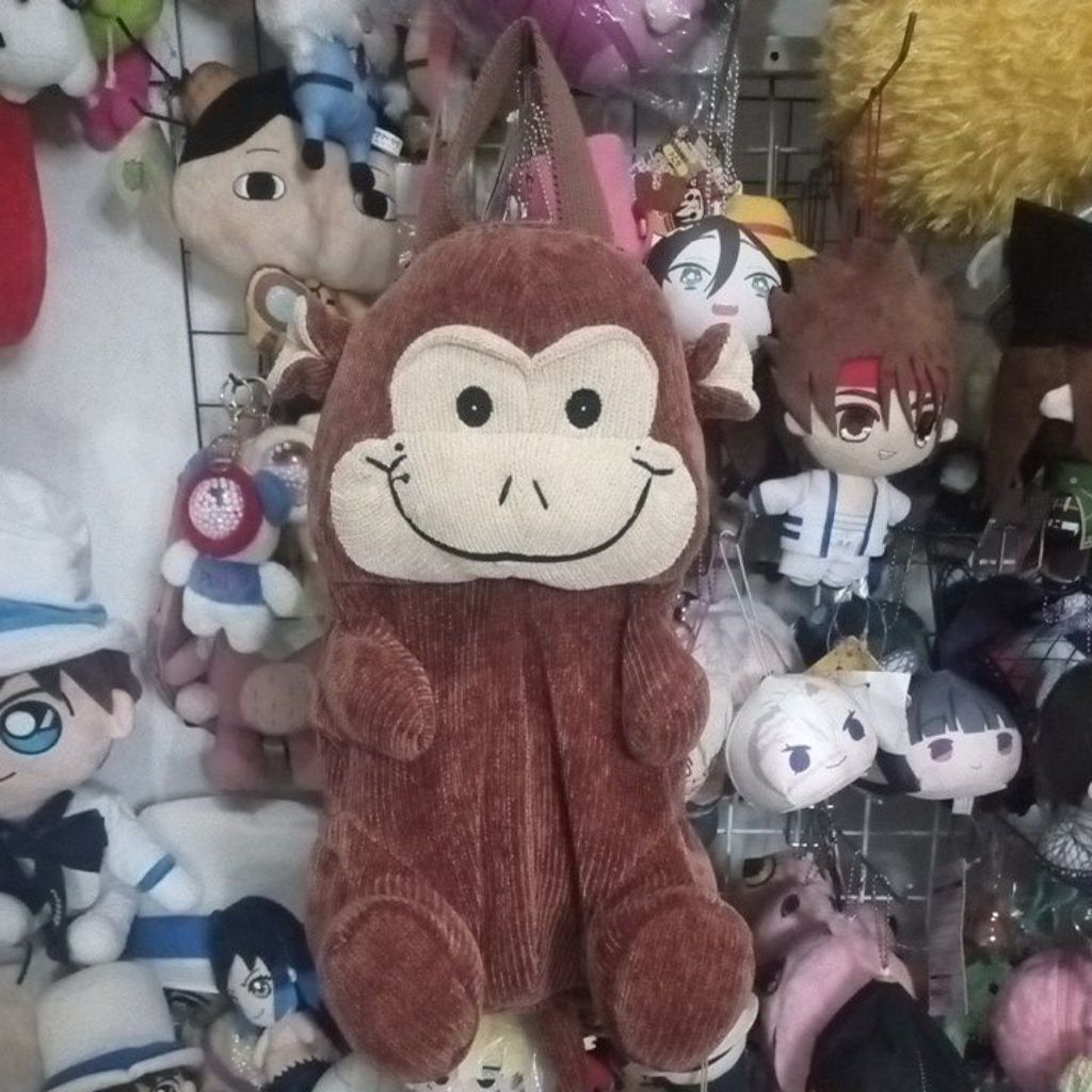 Backpack Plush Monkey/ Tas Boneka Monyet
