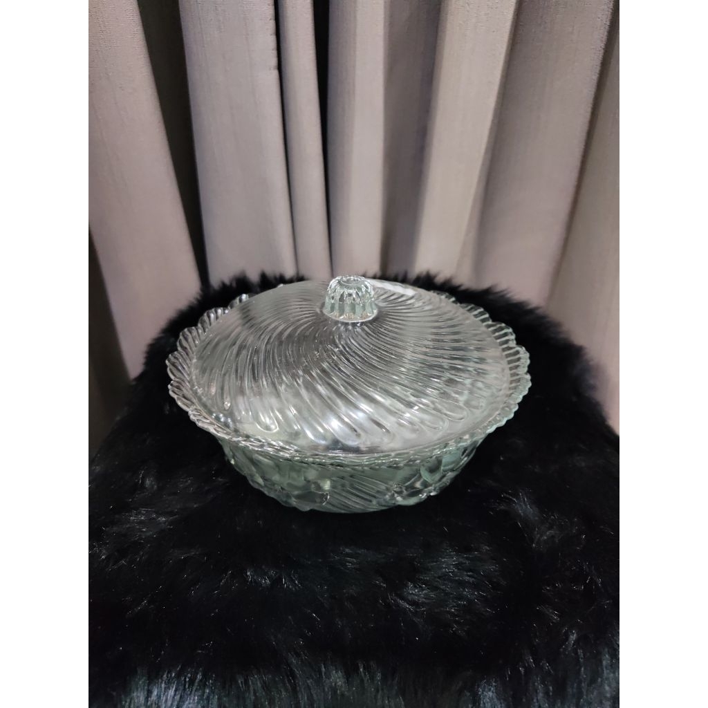 Mangkok Kaca Tutup || Mangkok Mangkok Sayur || Mangkok Kaca Merek KIG BC-1788C/2-2BB
