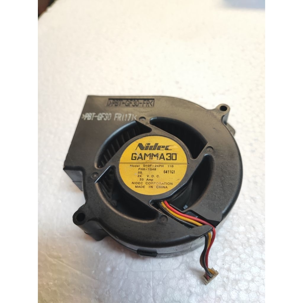 Kipas blower keong NIDEC 9cm 24V 0,33A angin kencang