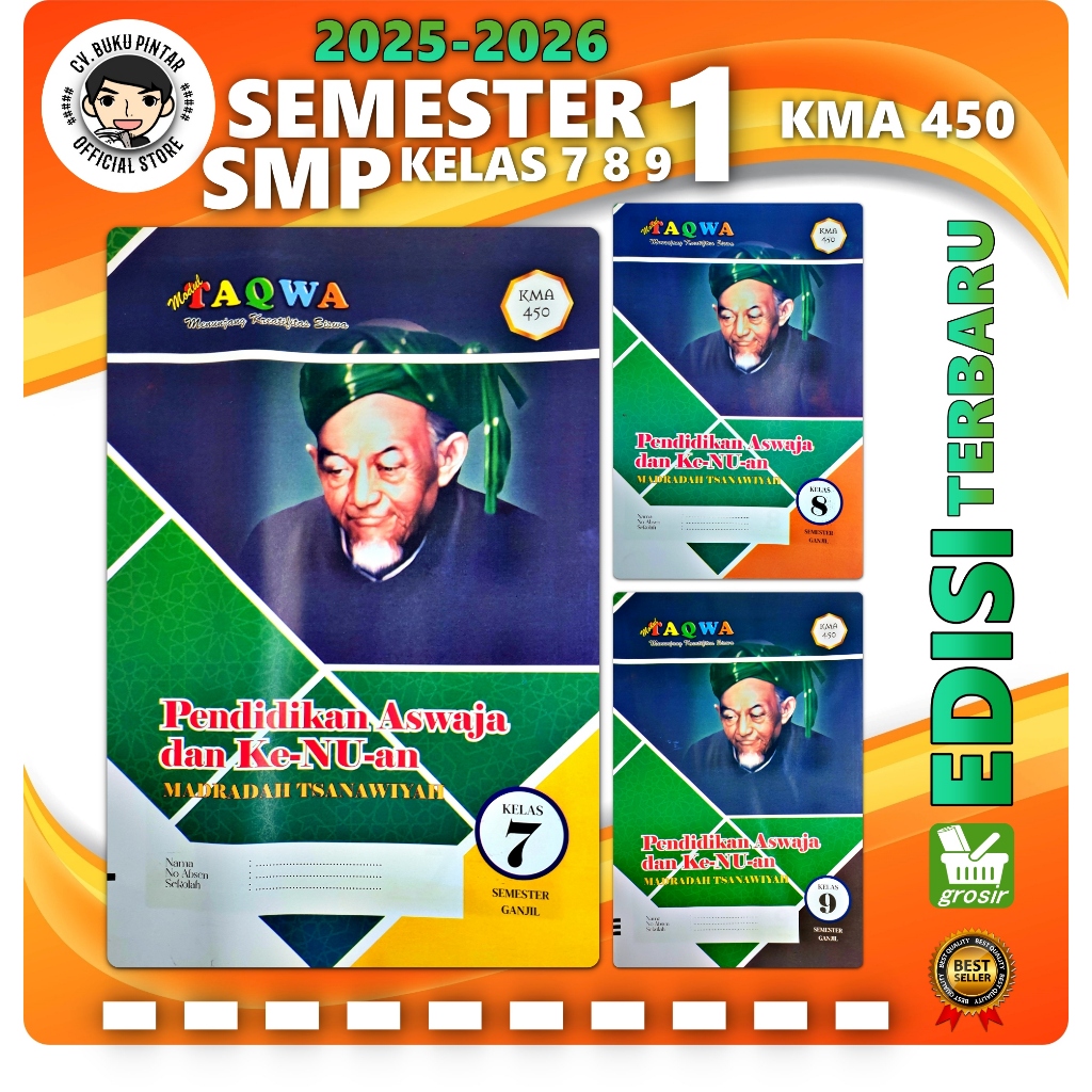 LKS ASWAJA KE-NU-AN SMP/ MTS KELAS 7 8 9 SEMESTER 1 | TAQWA