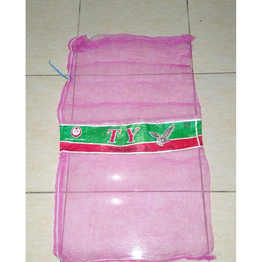 karung bekas bawang putih, brongsong kelengkeng