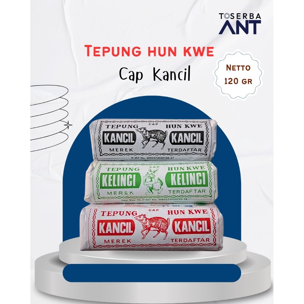 TEPUNG HUNKWE CAP KANCIL 120 GR