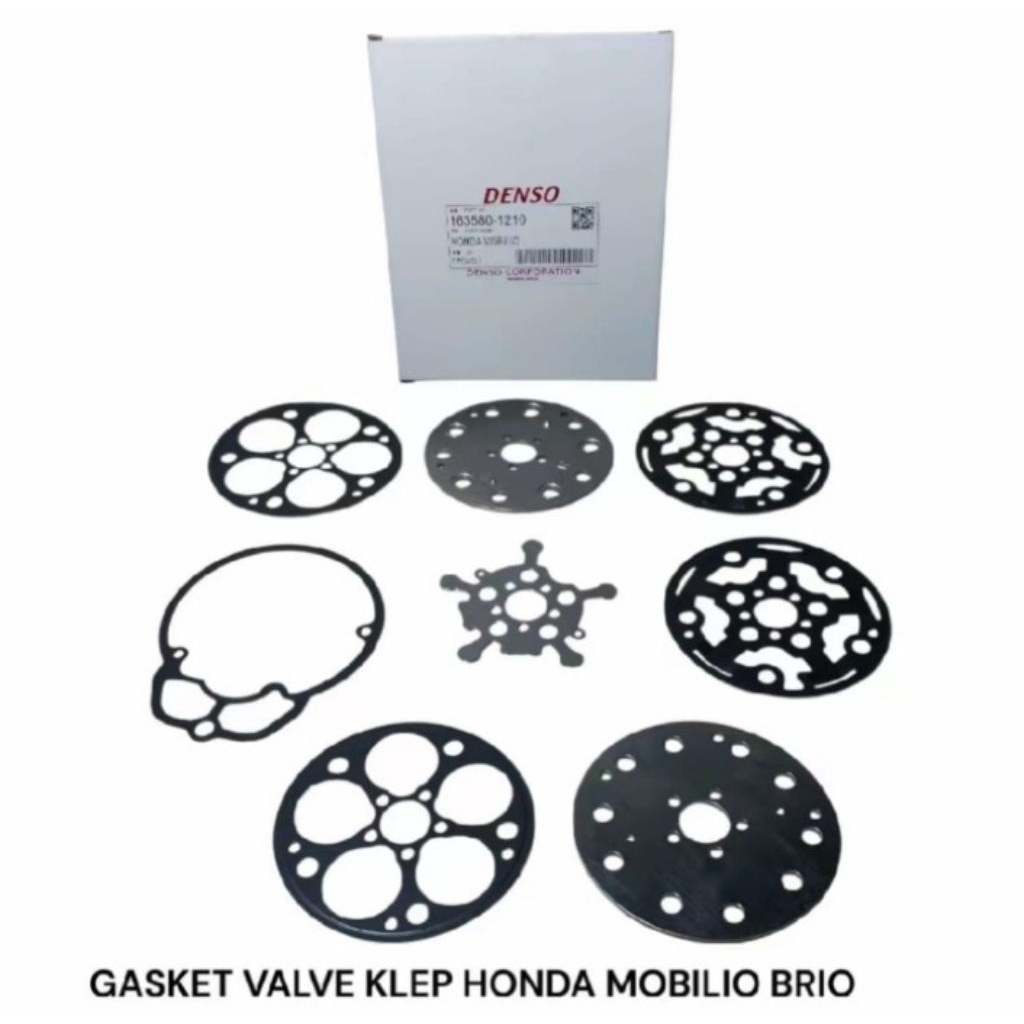 Paking Klep Gasket Kompresor AC Mobil Honda Mobilio BRV Denso Packing Compressor AC Mobil