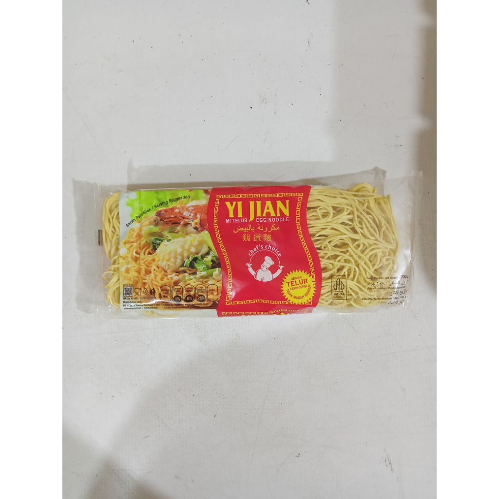 Yi jian Mie Telur halus / egg noodle yi jian 200gr