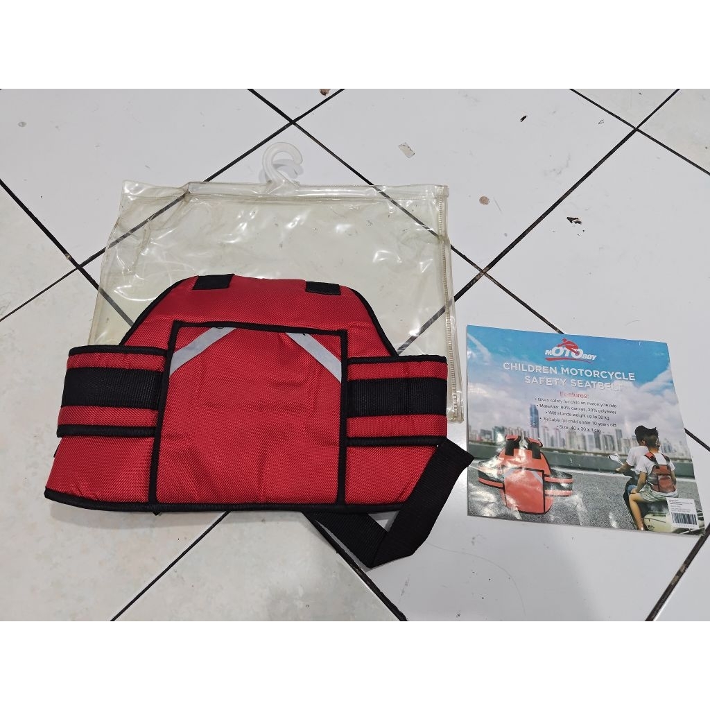 Sabuk Boncengan Anak Motor Pengaman Produk Azco