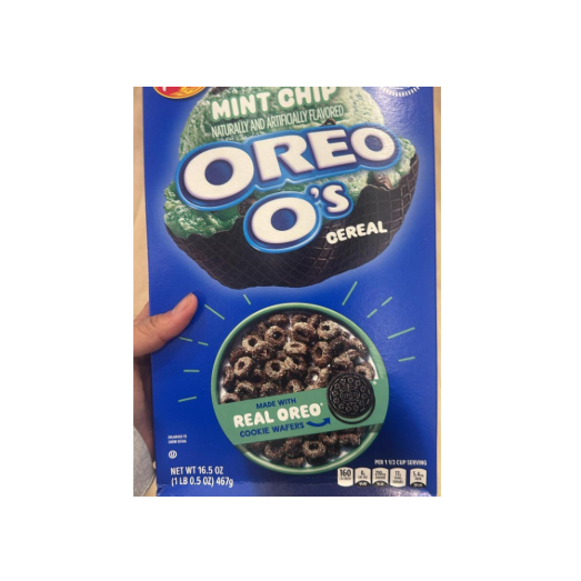 Oreo o's Cereal Mint Chip