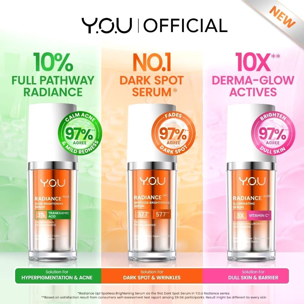 Y.O.U YOU - [NEW LAUNCH] Y.O.U YOU Radiance Up Series Spotless Brightening Serum - Y.O.U Radiance Up