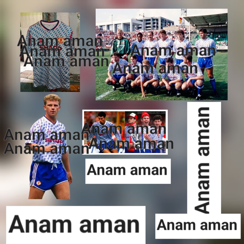 ini Ukurannya M ya Tapi agak kecil seperti ukuran lokal S Retro. jersey second Manchester United sec