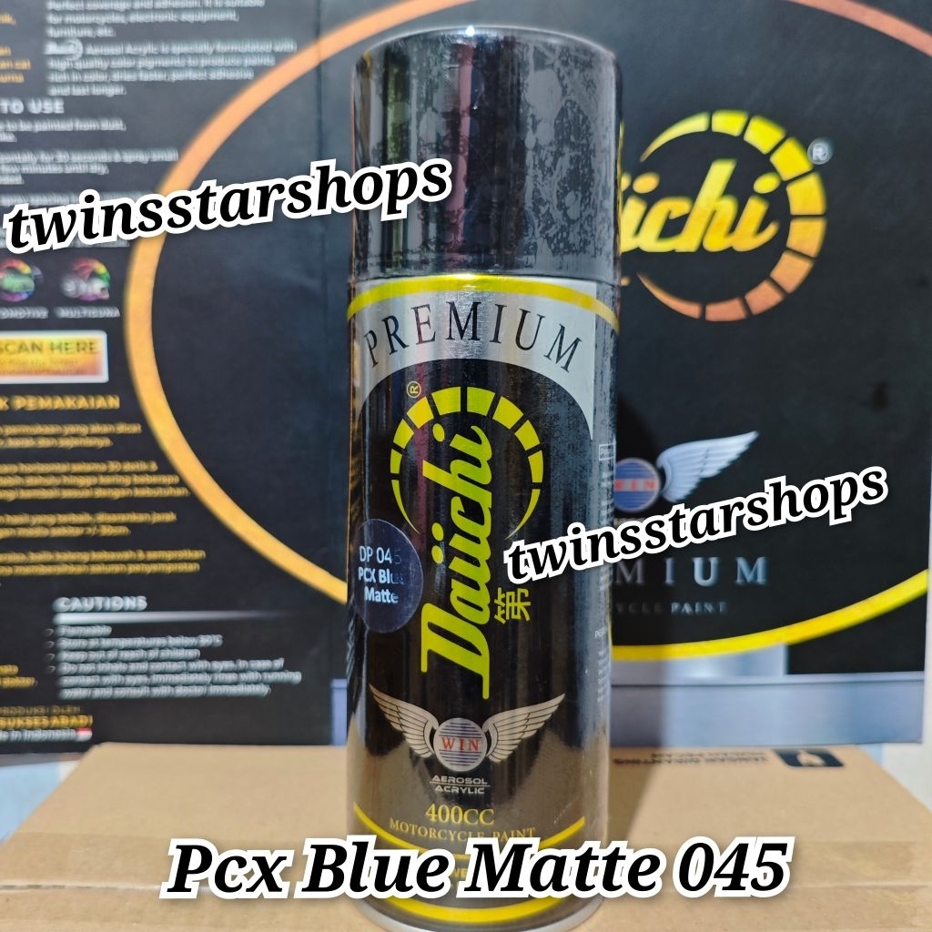 Pilok Pylox Pilox Cat Daiichi Daichi Pcx Blue Matte 045 Biru Doff Dop 400Cc Daici