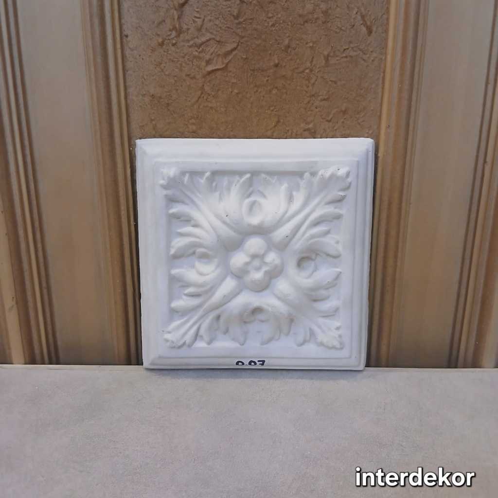 ornamen dinding O07/plafon gypsum/Ornamen plafon