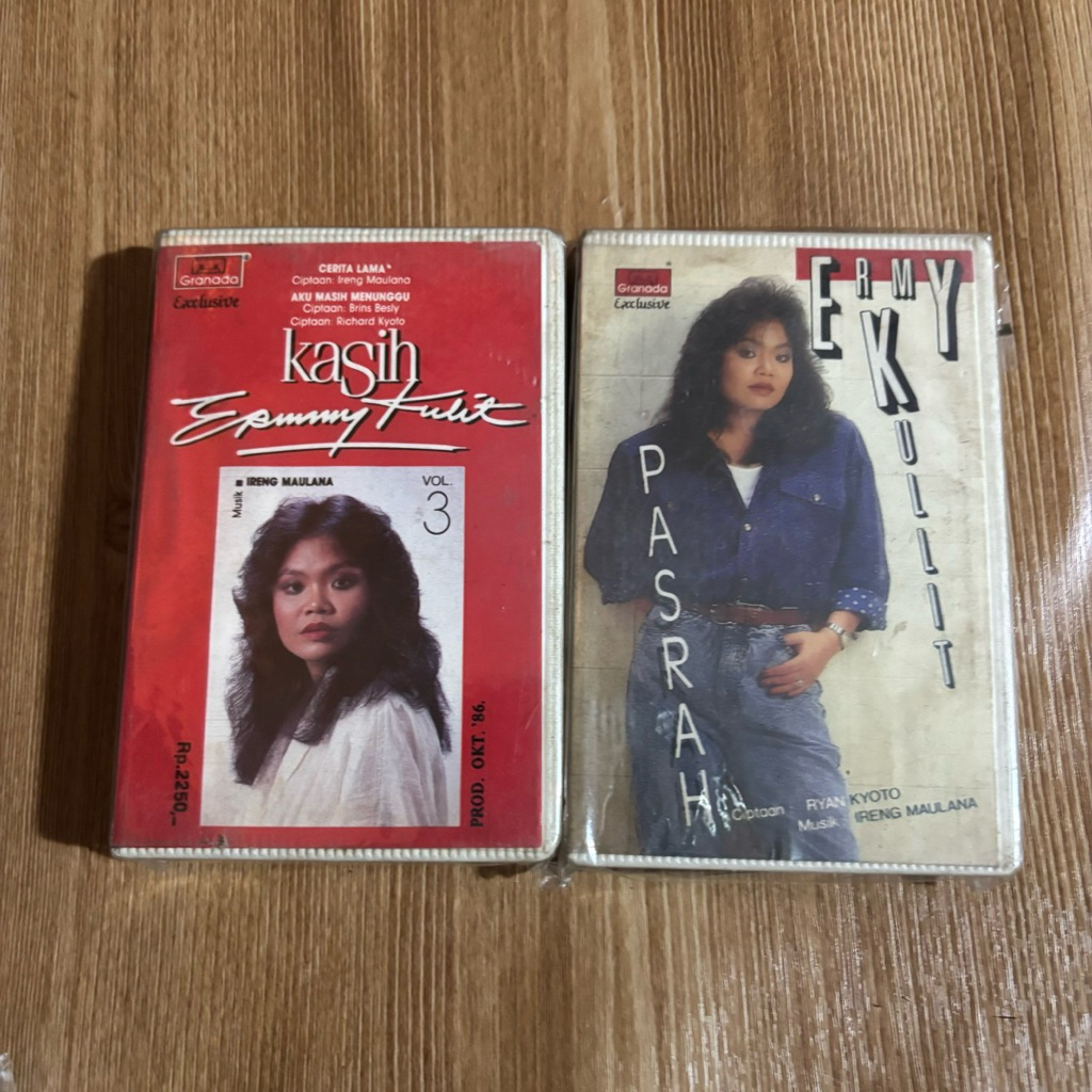 ORIGINAL KASET PITA ERMY KULIT ERMMY KULLIT KASIH PASRAH ALBUM