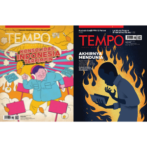 Paket Bundel Majalah Tempo Konsolidasi Indonesia Terpimpin dan Akhirnya Mendunia
