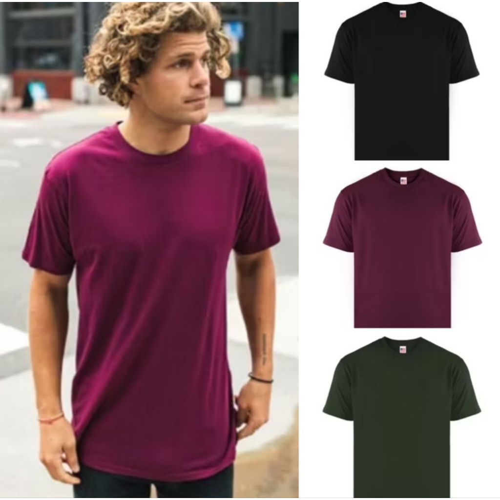 Kaos New State Apparel Soft Tee 3600 Cotton Combed 30 S