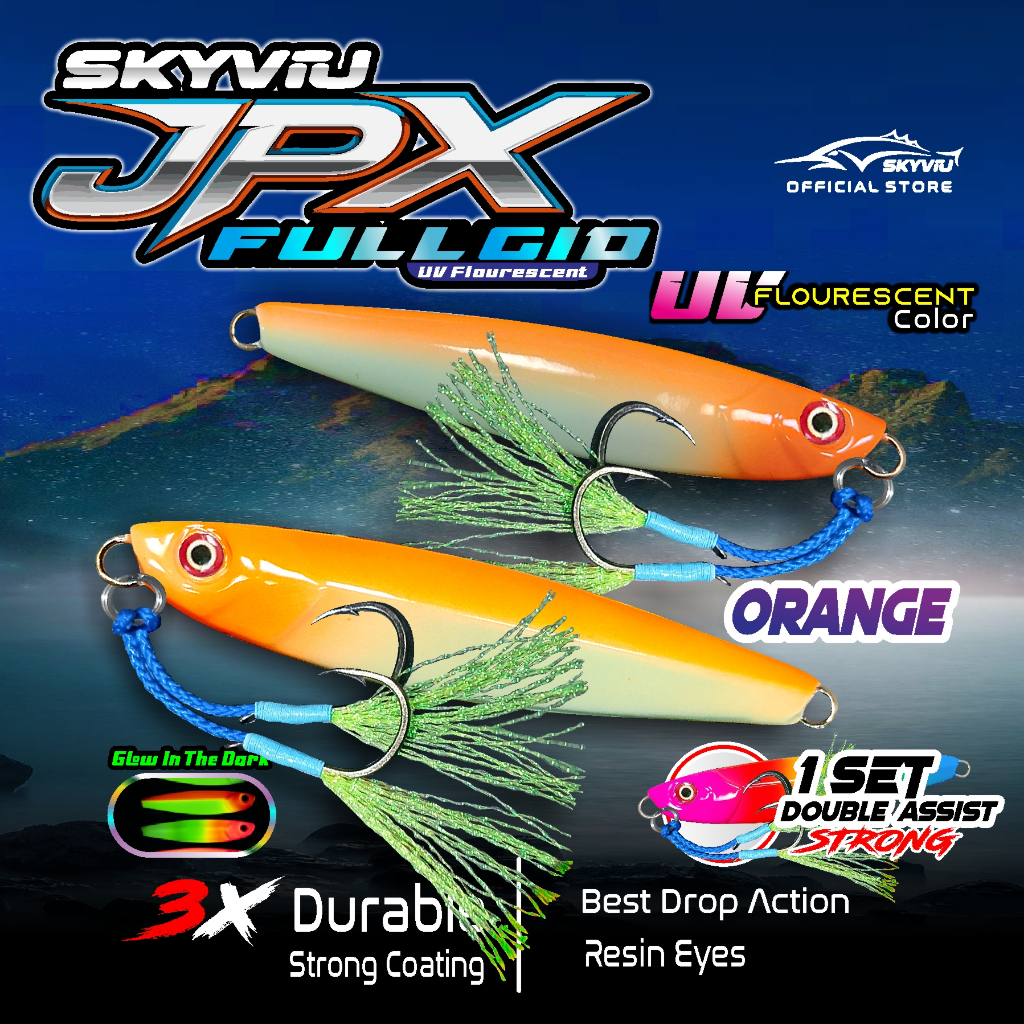 Skyview JPX noFoil Full-GID noMotif Fluorescent 10 Orange
