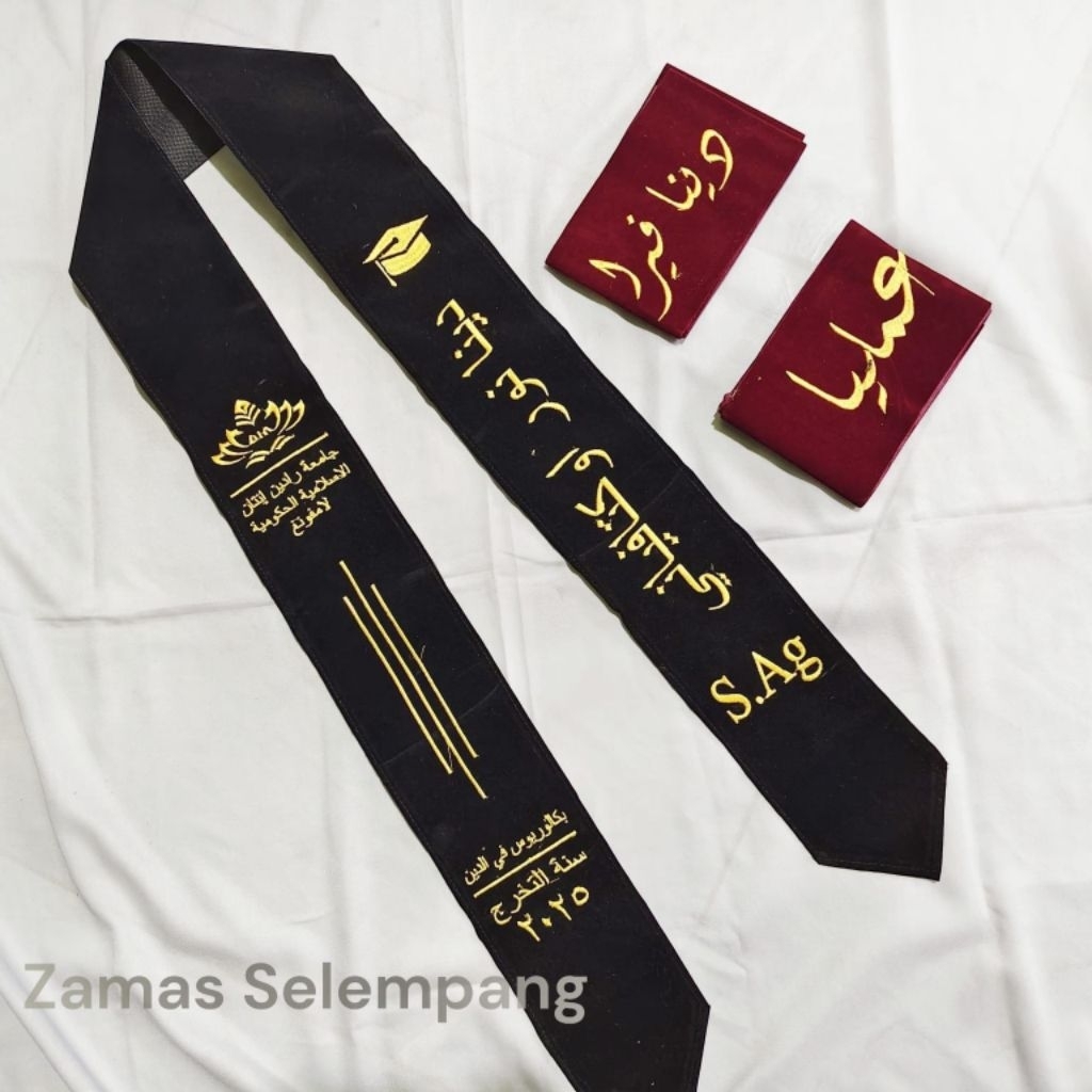 Selempang Leher Font Arab