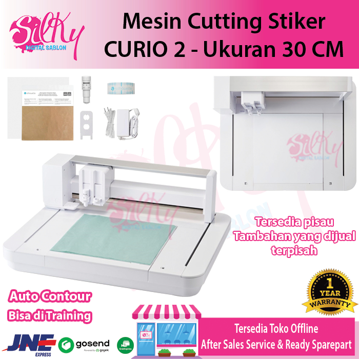 Mesin Cutting Sticker Silhouette Curio 2 | Mesin Cutting & Emboss
