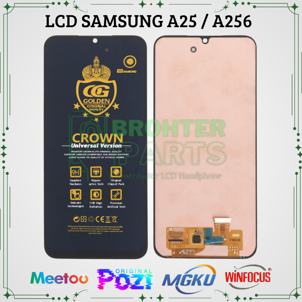 LCD SAMSUNG A25 / (SAMSUNG GALAXY A25 / M34 5G) / A256 / M346 TOUCHSCREEN FULLSET COMPLETE ORIGINAL