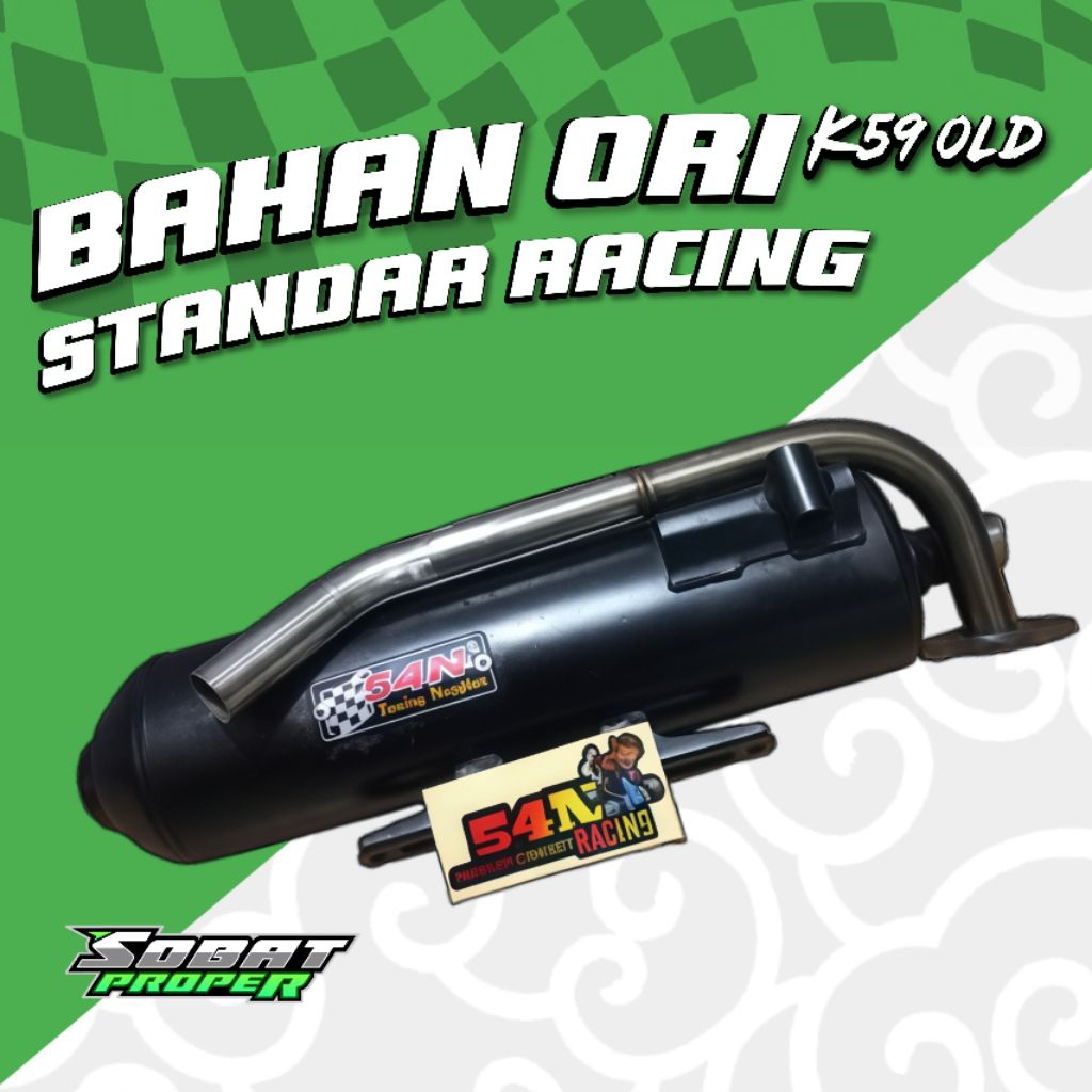 KNALPOT COPY CMS BY 54N  VARIO 125/150/160, NMAX OLD , PCX 150 LOKAL/160, NMAX NEW AEROX NEW, BAHAN 