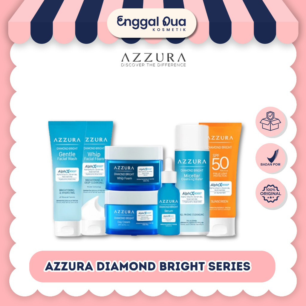 Azzura Diamond Bright Series | Enggal Dua Kosmetik