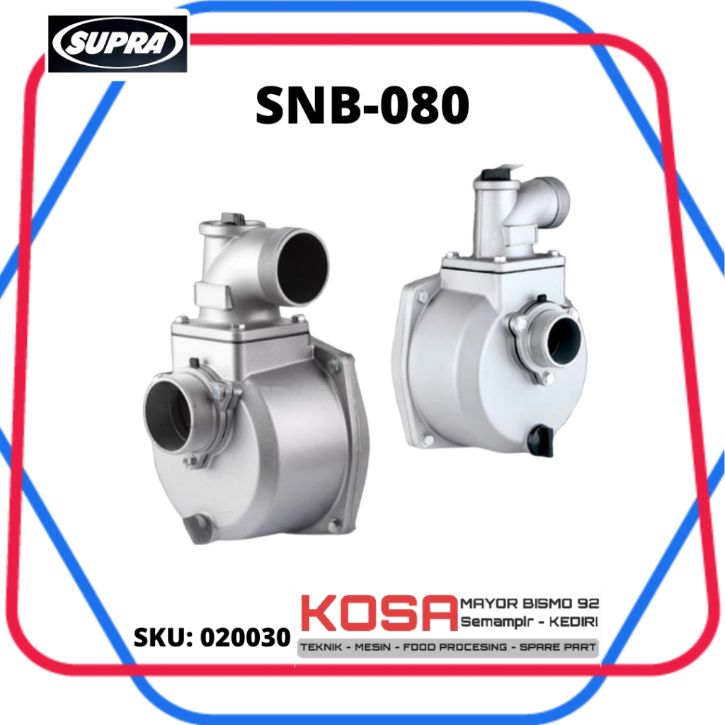 SUPRA SNB-80 Pompa Alkon 3" SUPRA pompa irigasi 3 inch SNB80 Body Pompa Alkon 3" SUPRA Waterpam sawa
