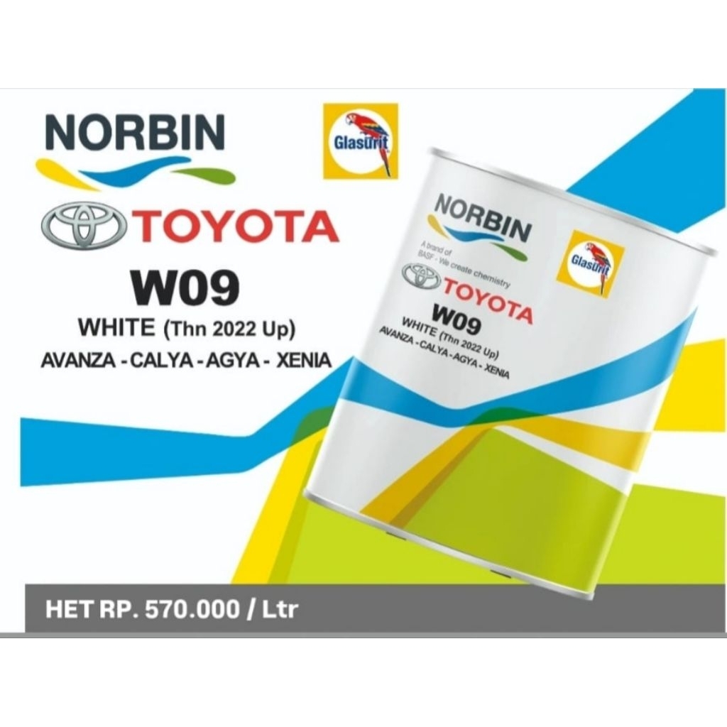 READY MIX TOYOTA W09 WHITE
