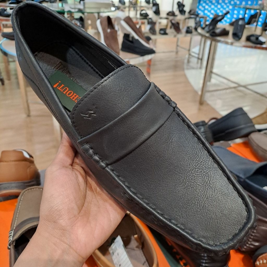sepatu casual moccasine pria watchout