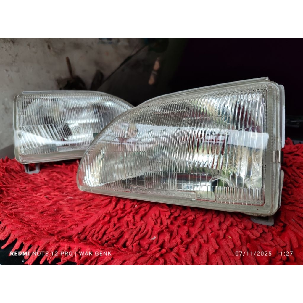 HEADLAMP Nos Toyota Starlet Kotak Facelift 88/89/90_