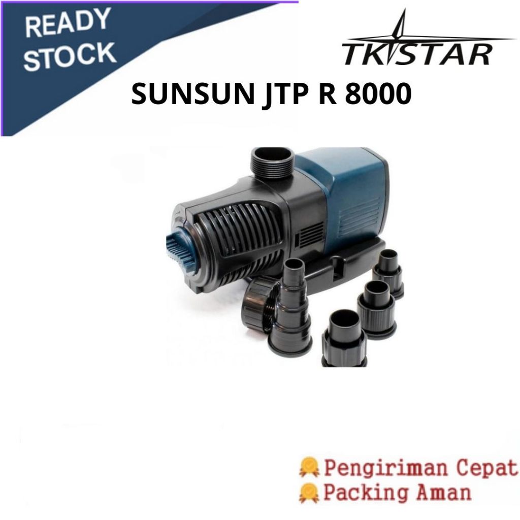 SUNSUN JTP R 8000 / JTP R  60000 POMPA CELUP KOLAM IKAN AQUARIUM
