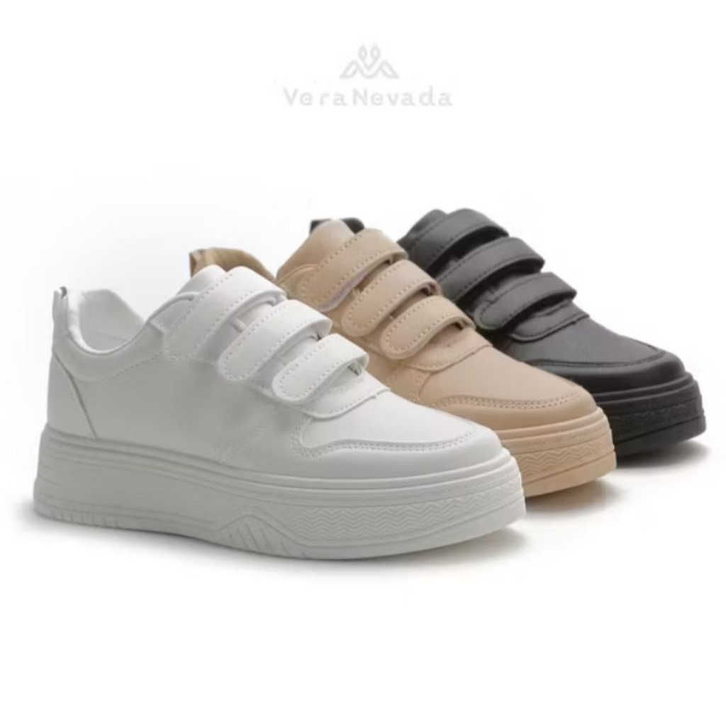 preloved Vera nevada sepatu hitam polos wanita