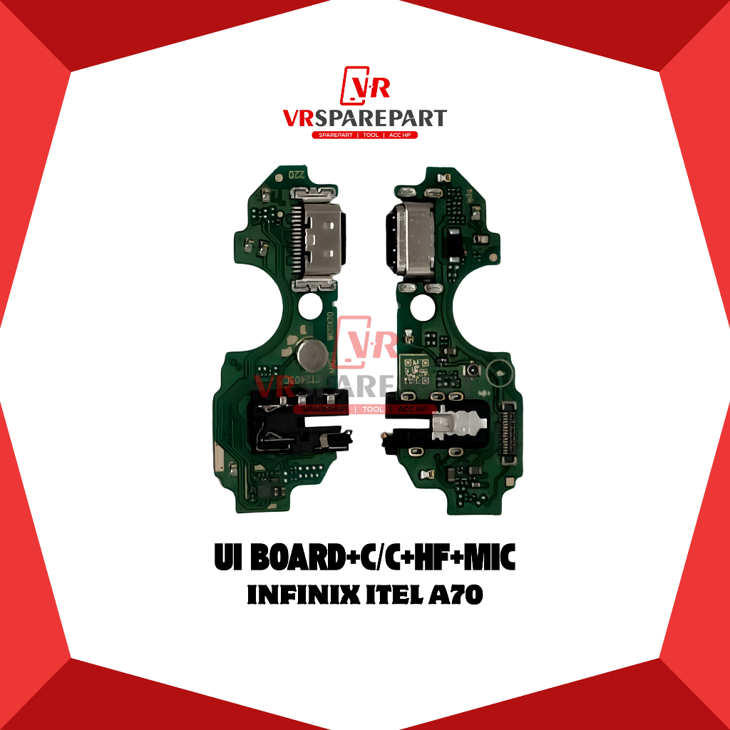 FLEXIBLE PAPAN CAS INFINIX ITEL A70/A665L PAPAN KONEKTOR CAS / CHARGER + HF + MIC