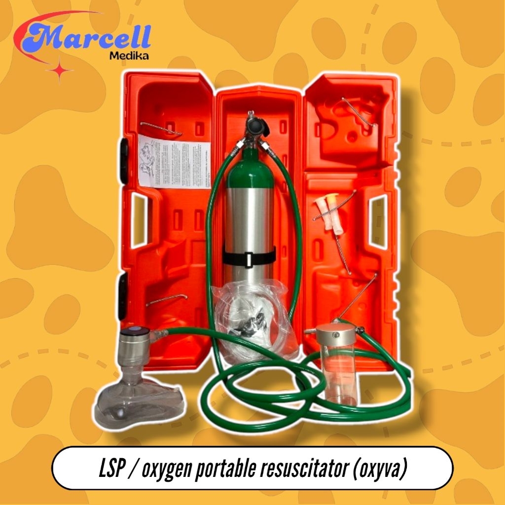 LSP OXYGEN PORTABLE RESUSCITATOR OXYVA / PORTABLE OXYGEN LSP