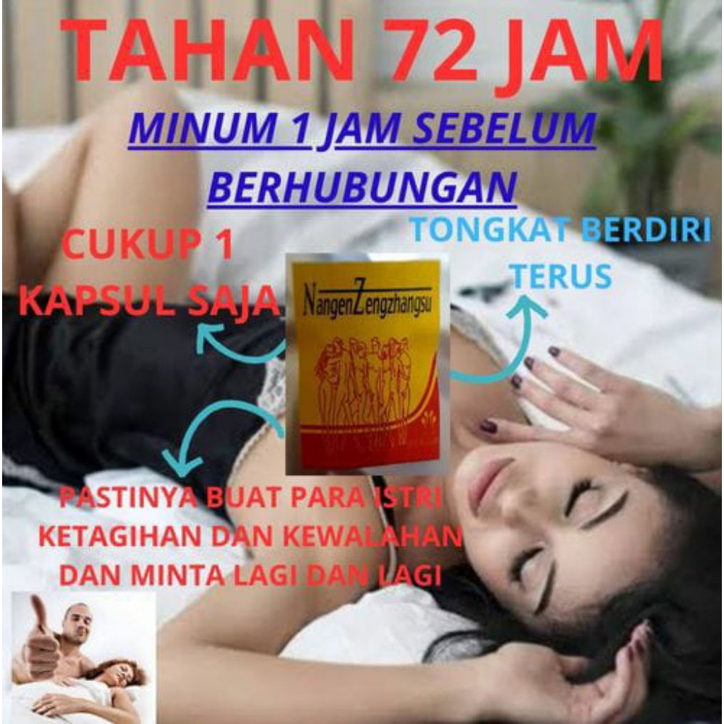 nangen zengzhangsu original isi 3kapsul stamina