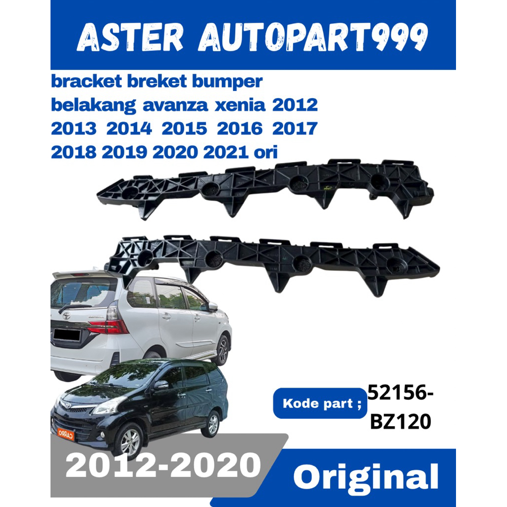 Breket Bemper Belakang Avanza Xenia 2012-2020 Original