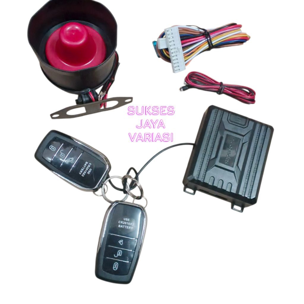 ALARM MOBIL UNIVERSAL MODEL KUNCI REMOT FORTUNER L