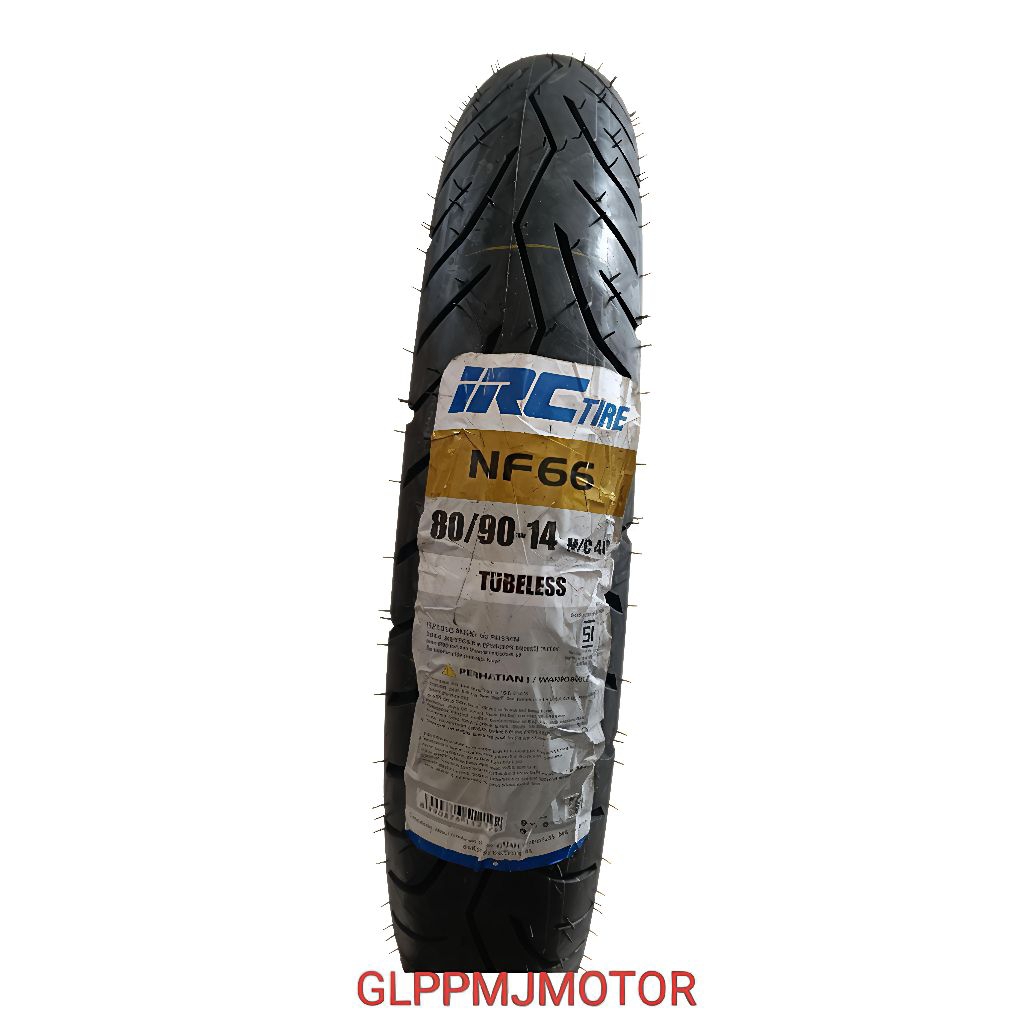Ban Luar IRC 80/90 Ring 14 NF66 TL Tubeless Motor Matic 80 90 809014 NF 66 Tubles Original Ori