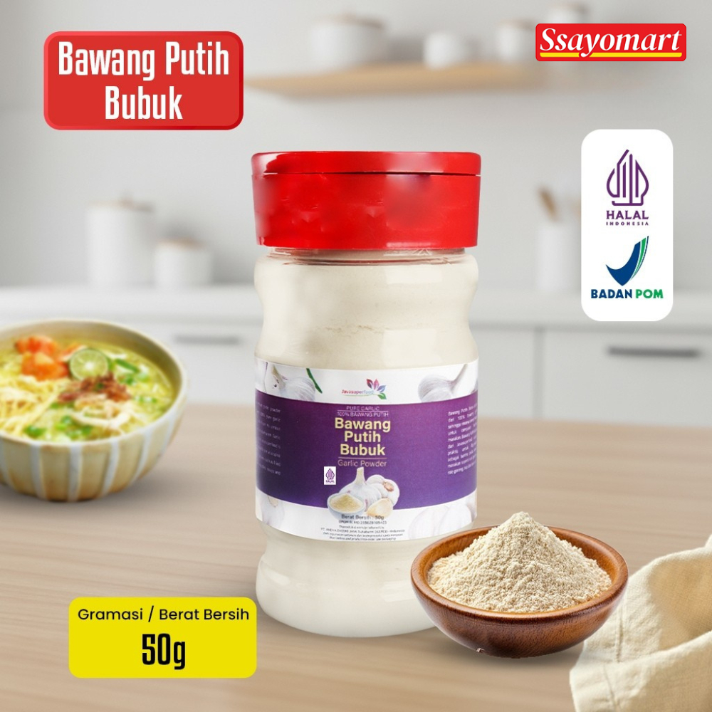 Bawang Putih Bubuk | Garlic Powder | Bubuk Bawang Putih 50g