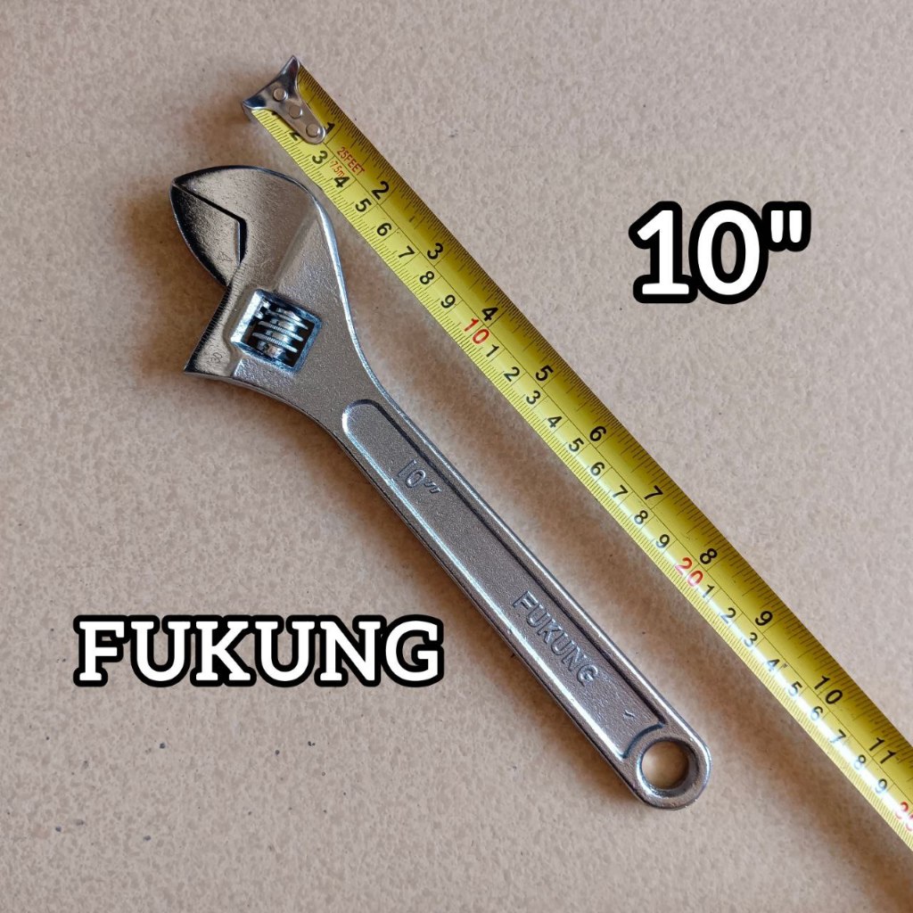 KUNCI INGGRIS 10 INCH FUKUNG