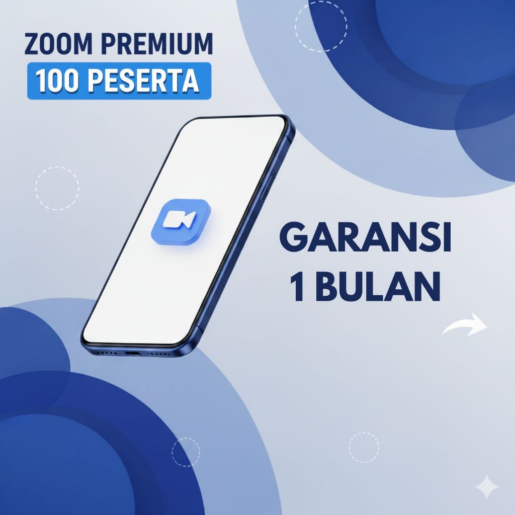 ZOOM 100 PESERTA 1 BULAN