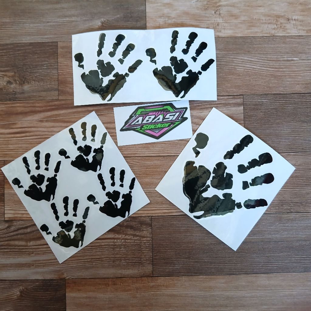 Sticker Cutting Tangan Stiker Tangan