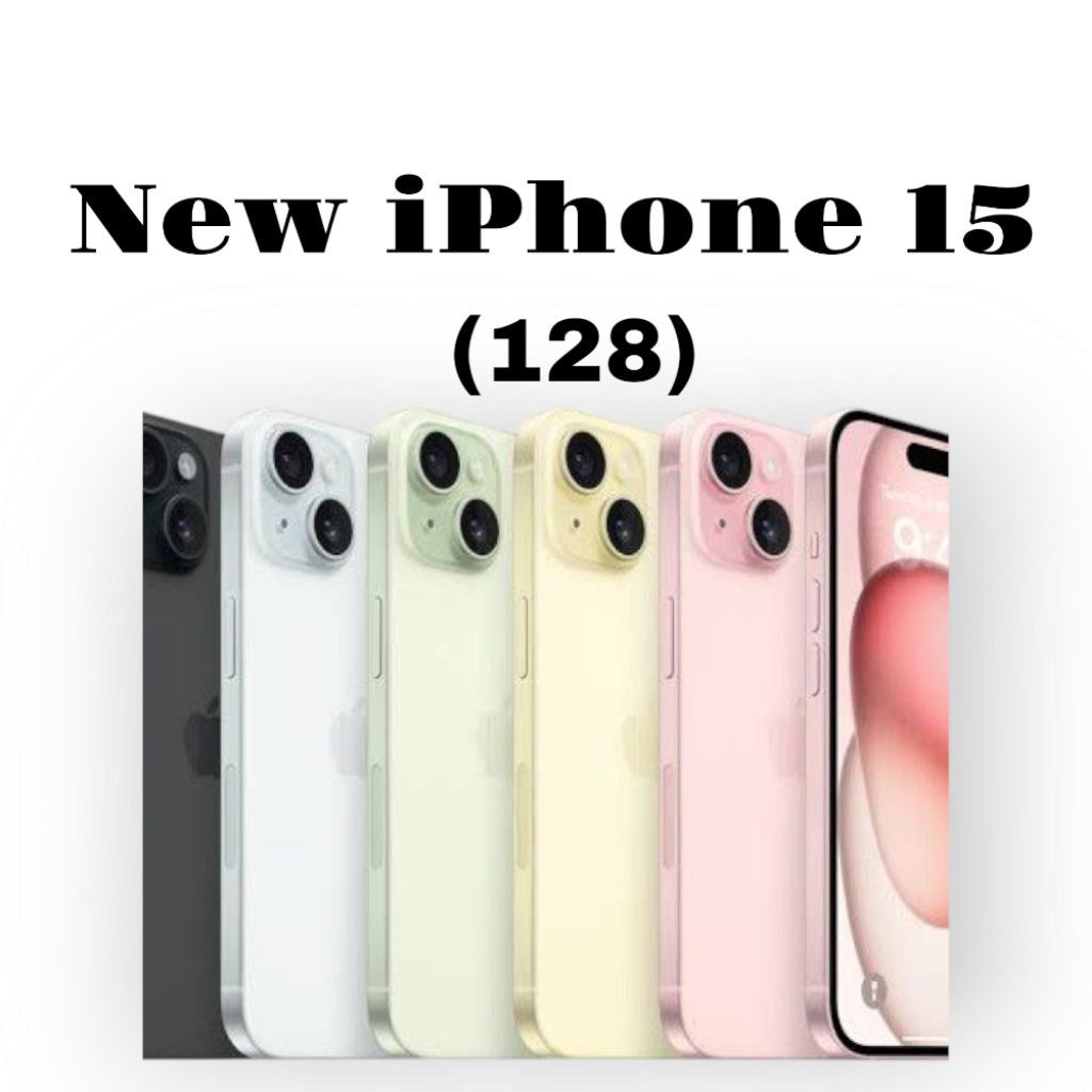 New iPhone 15 128 segel