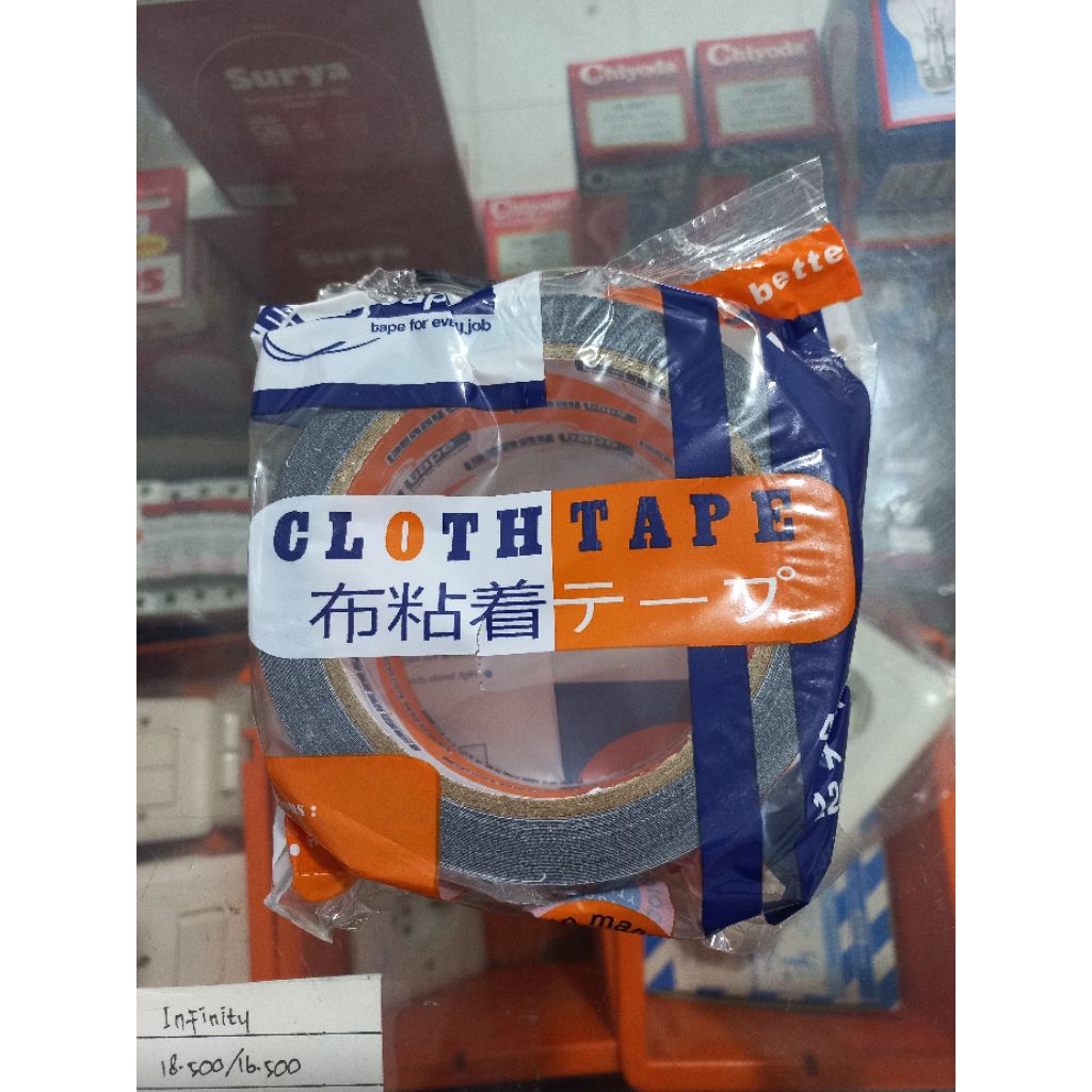 LAKBAN HITAM / LAKBAN BERRY 48MM 12Meter