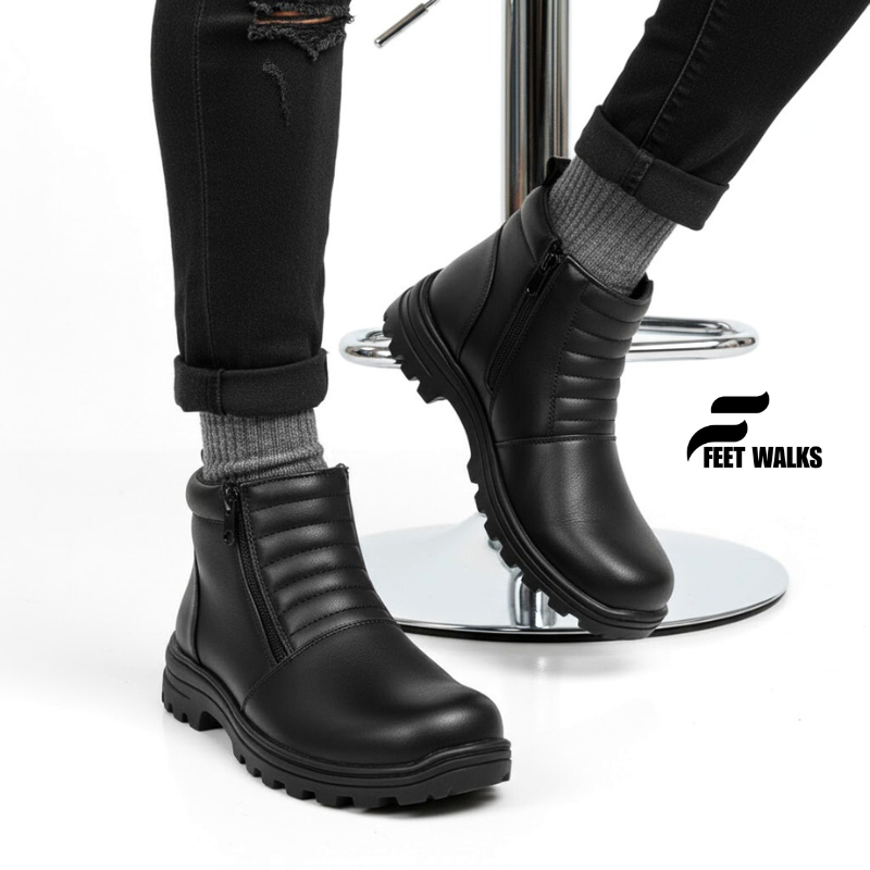 best deals sepatu safety boots pria - sepatu safety ujung besi kerja proyek bangunan