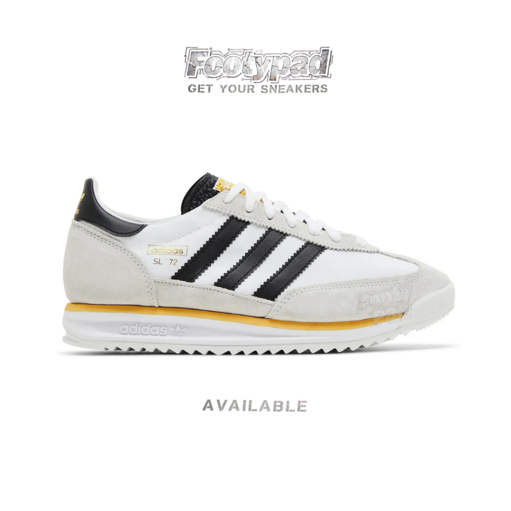 Footypad. - Sepatu Sneakers SL72RS White BlackYellow RS SL72 Authentic