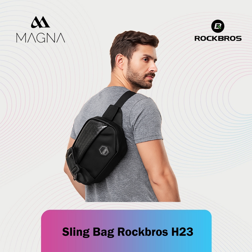 Tas Sepeda Selempang Rockbros H23 Tas Depan Keranjang Stang Handlebar Anti Air Multifungsi Bicycle F