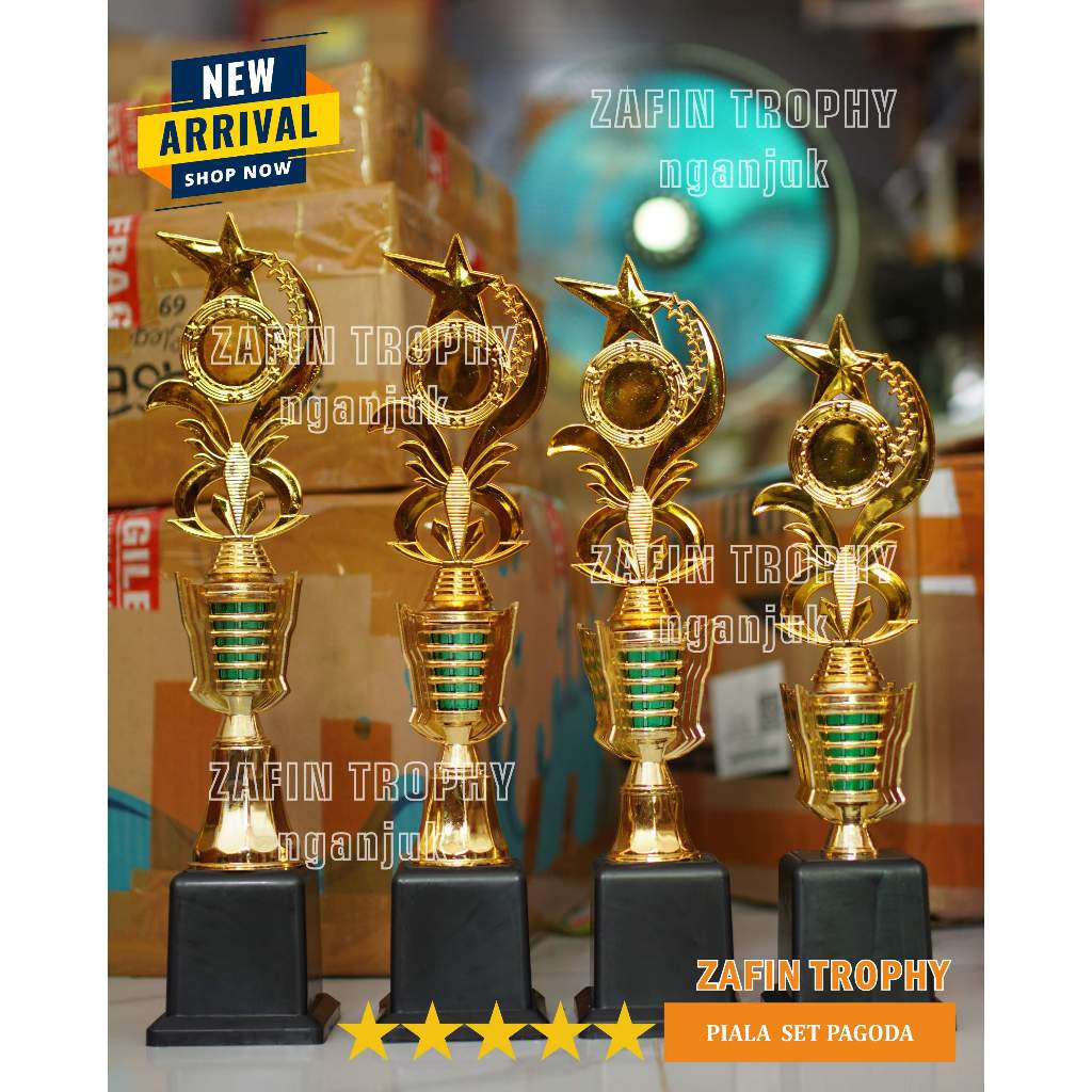PIALA SET PAGODA SEALER JUARA 1 - 4