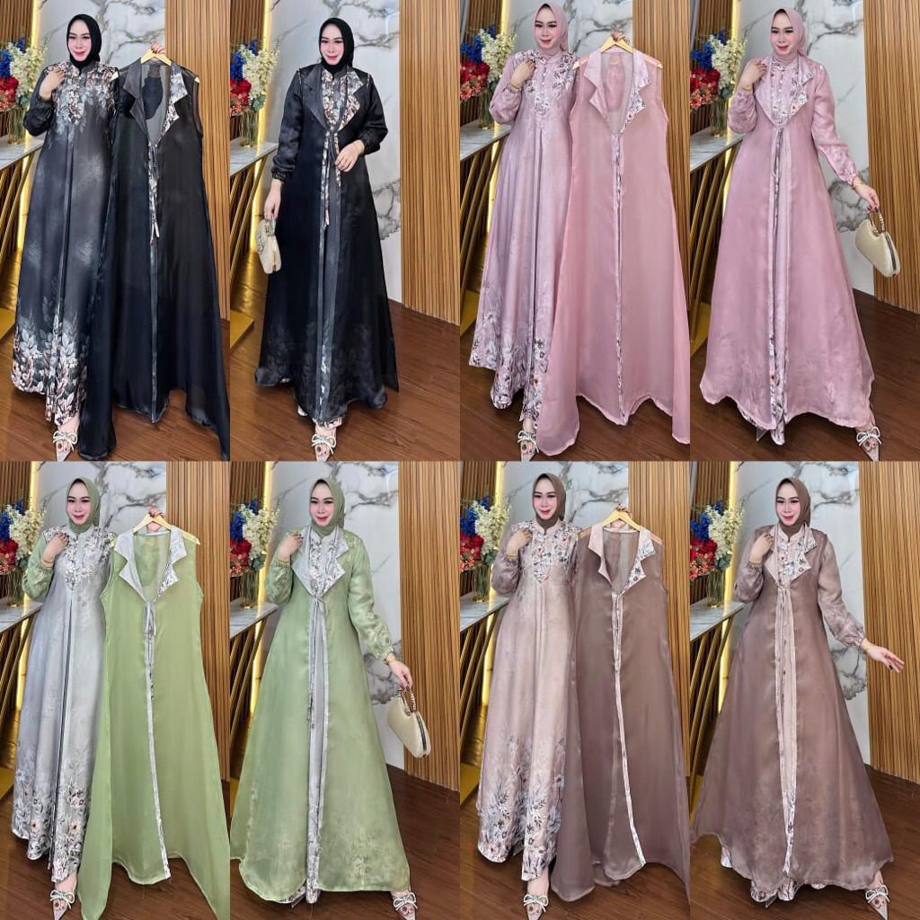 Viona Dress Outer Organza