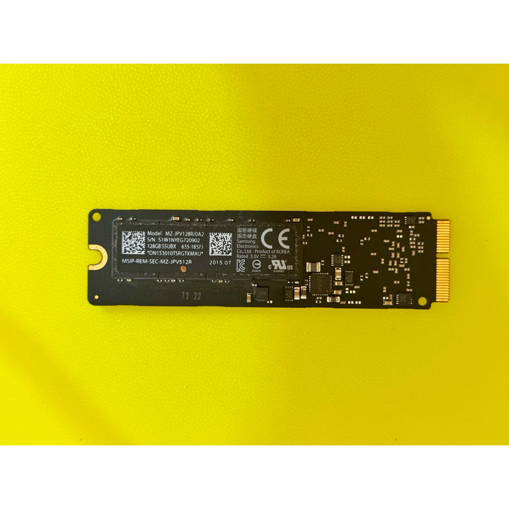 SSD 128GB For Macbook air 2015 ORIGINAL